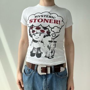 Hysteric Stoner🚬 Tshirt Rare As Hell